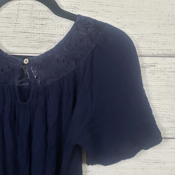 Motherhood Maternity, Women's, Navy Blue Blouse, Size Small - Picture 10 of 12
